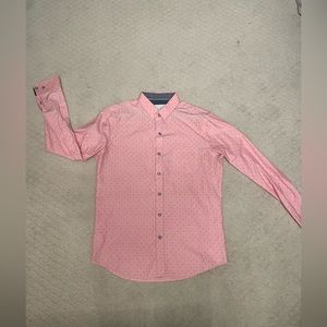 Craft + Flow men's pink button down.